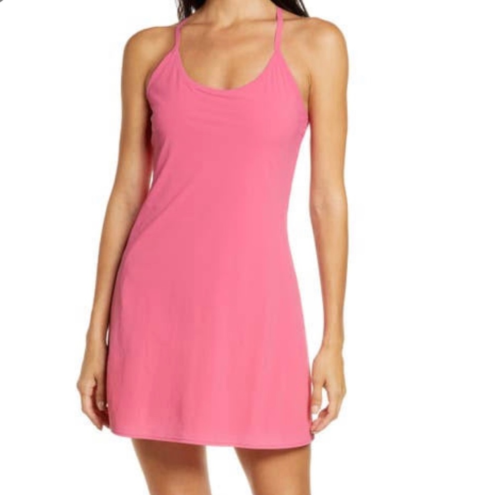 Outdoor Voices Pink Exercise Dress - XL